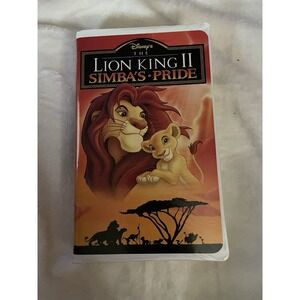 The Lion‎ King II Simba's Pride VHS Disney Clamshell